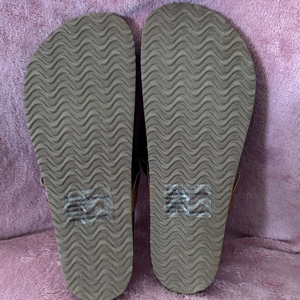 Maurices Brown Cutout Sandals - Picture 3 of 3